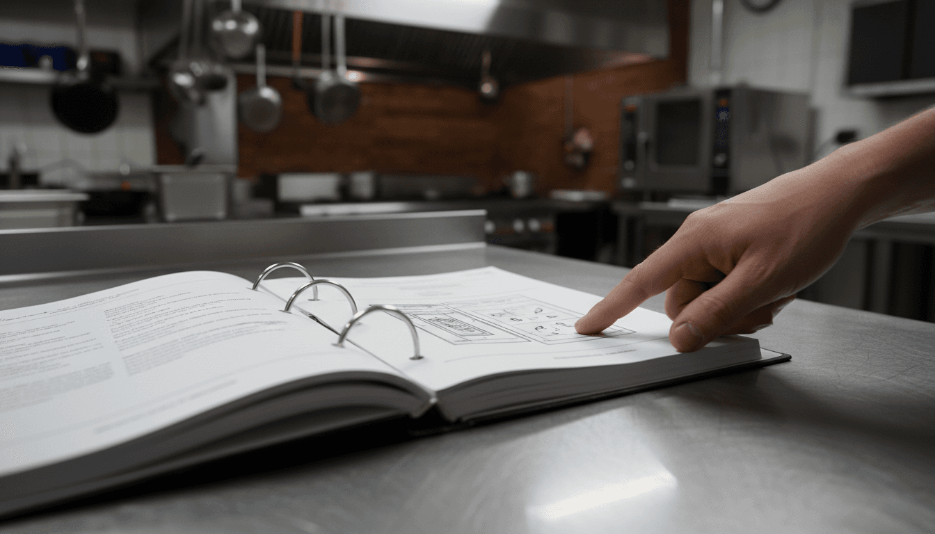 Operations Manual for an Industrial Kitchen