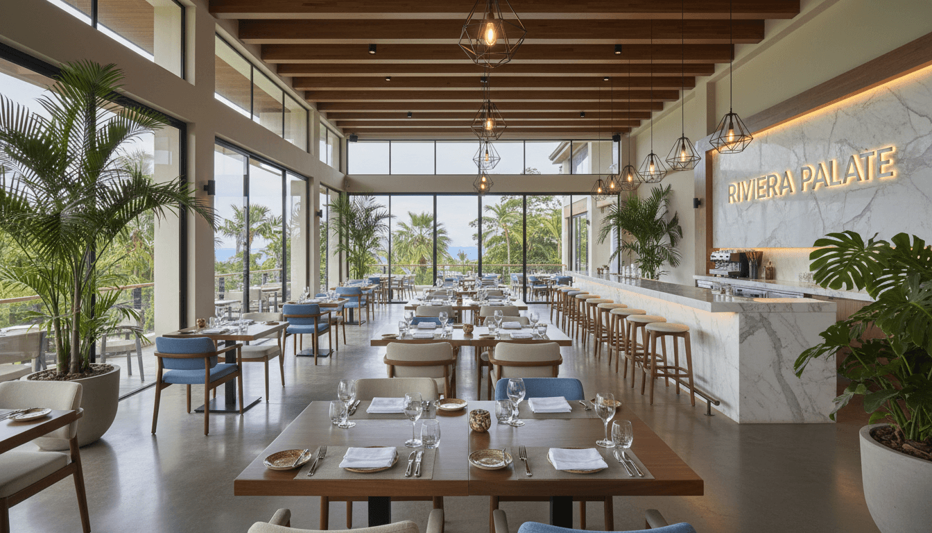 Newly built restaurant ready to open